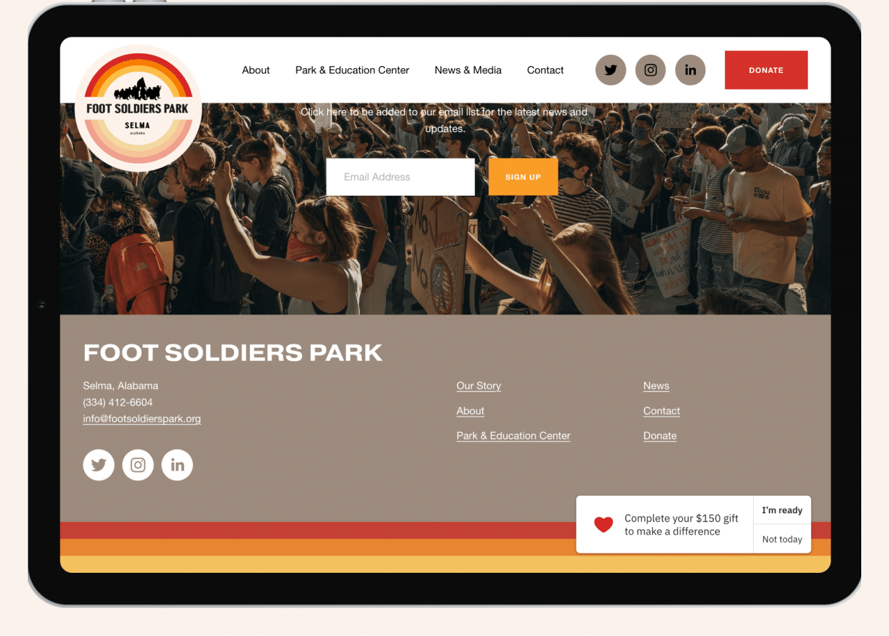 Project image for Foot Soldiers Park